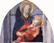 Fra Filippo Lippi Madonna and Child. oil painting on canvas
